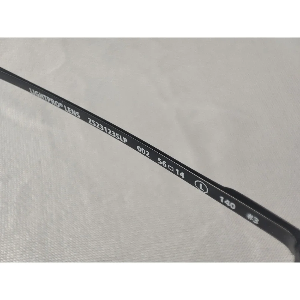 Zeiss ZS23123SLP Sunglasses Matte Black 56-14-140 Navigator with Clip-on NIB
